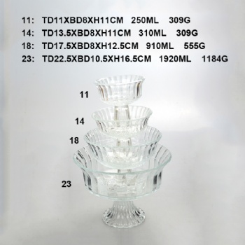 B01250013 bowl with stem