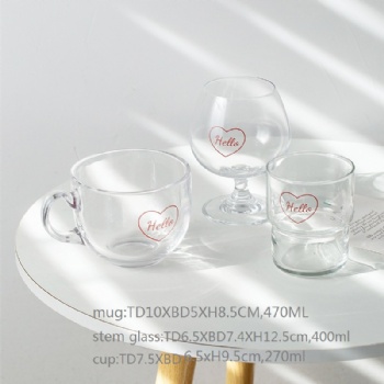 B59030040 玻璃矮脚杯