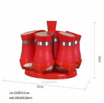  metal cover spice set B06120027	