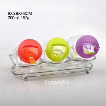  glass spice jar 6506D B02120011	