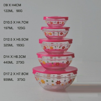  B01250012 套五碗	