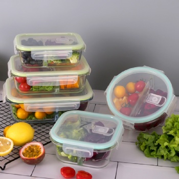 B05320004 B0532005 B05320006--2parts fresh keeping box borosilicate material