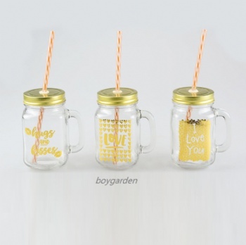 masoon mug with golden decal printing B02170002
