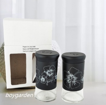 black metal cover spice set B06120020