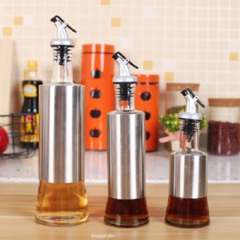 B06130001 oil vinegar bottle metal cover