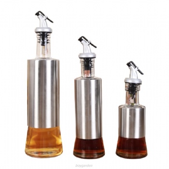  B06130001 oil vinegar bottle metal cover	