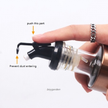  B06130003 oil vinegar bottle metal cover	