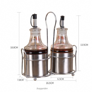  B06130004 oil vinegar bottle metal cover	