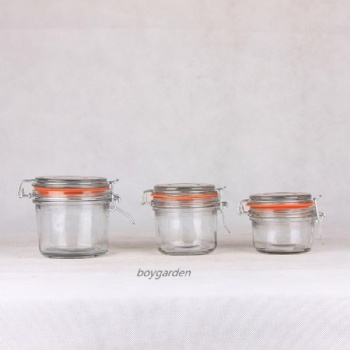 clip seal glass pot B02120001
