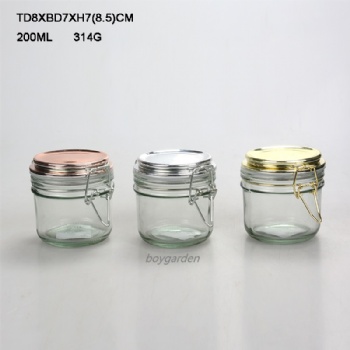  clip seal glass pot B02120001	