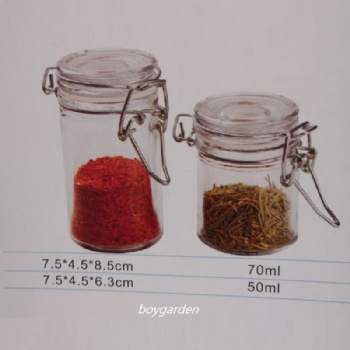 clip seal glass pot B02120002