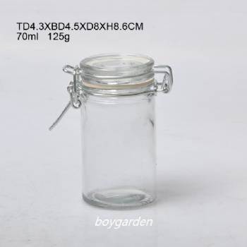  clip seal glass pot B02120002	