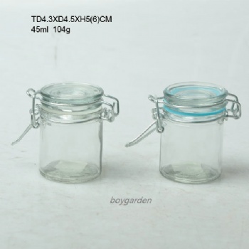  clip seal glass pot B02120002	