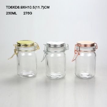  clip seal glass pot B02120003	