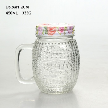  B02170017mason mug with wooden stand	