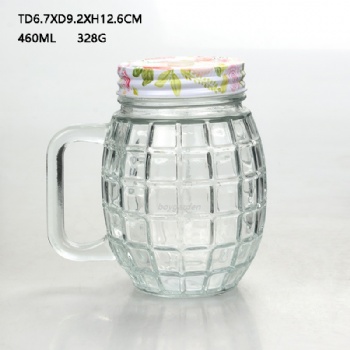  B02170017mason mug with wooden stand	