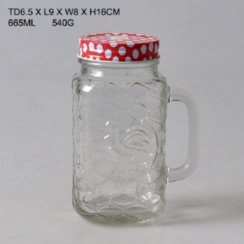  B02170017mason mug with wooden stand	