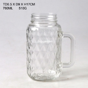 B02170017mason mug with wooden stand	