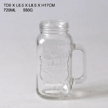  B02170017mason mug with wooden stand	