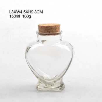 smart mini jar  B02120014 heart shape