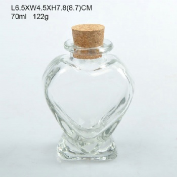  smart mini jar  B02120014 heart shape	