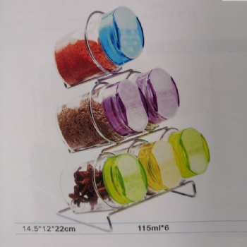 6601spice jar with butterfly lid B02120023
