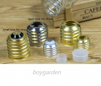  bulb shape glass bottle B02160016	