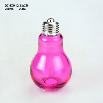  bulb shape glass bottle B02160016	