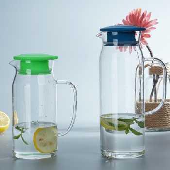 glass pitcher with SS lid B05230012