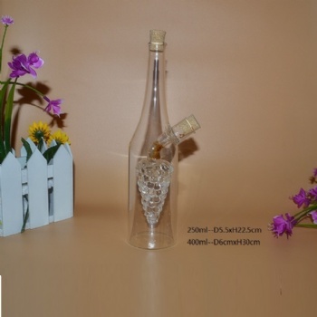 B05130004 oil and viniger bottle borosilicate glass