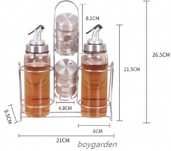  B05130011 oil and viniger bottle borosilicate glass	