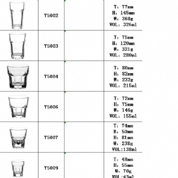  B01180002 tumbler glass	